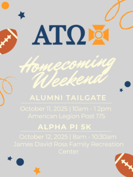 Alpha Pi Homecoming Weekend Events