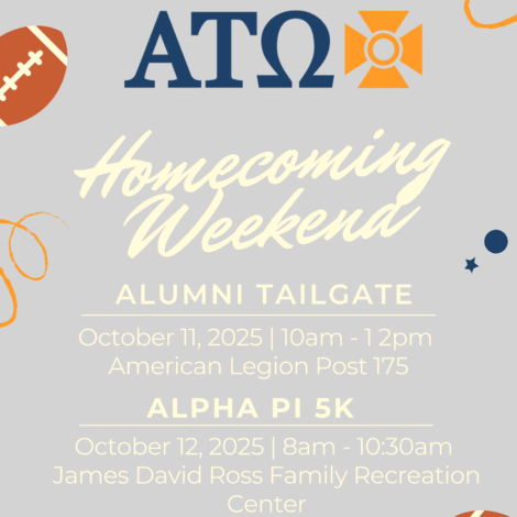 Alpha Pi Homecoming Weekend Events