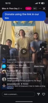 Bike-a-thon Live Video