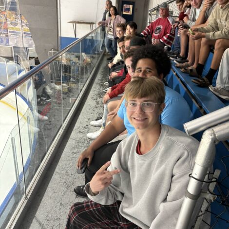 Hockey Game With Pledges