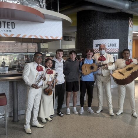 Brothers Attend Mariachi Concert