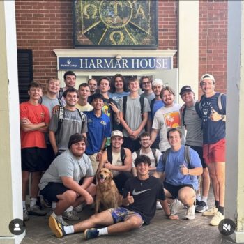 Beta Rho Chapter's First Day of School
