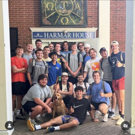 Beta Rho Chapter's First Day of School