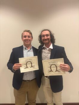 Brothers accepted into Order of Omega