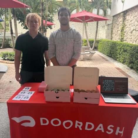 Doordash boys hit the breezeway!