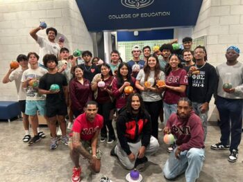 Pumpkin Painting with the Taus!