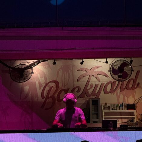 DJ Fly night at backyard