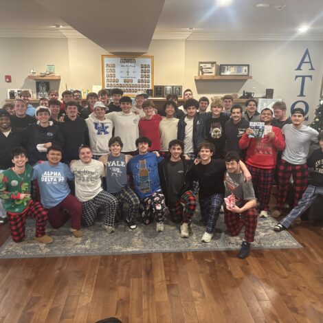 Brothers do secret santa