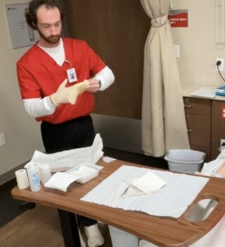 Brothers works at hospital