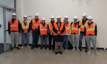 Brothers take tour of new engineering innovation building