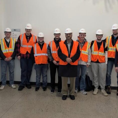 Brothers take tour of new engineering innovation building
