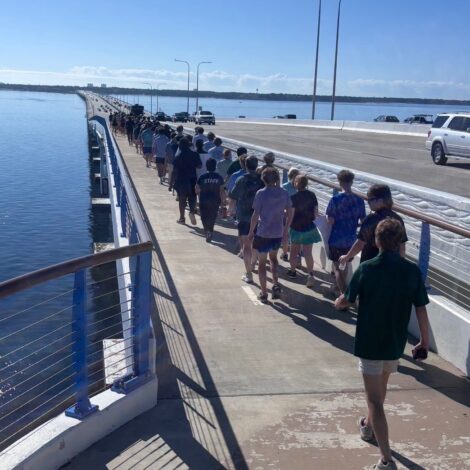 Eta Psi Signature Silent Bridge Walk