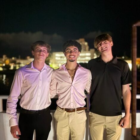 Semi-formal boat fun!