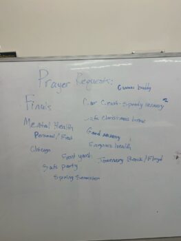 Finals Week Prayers!