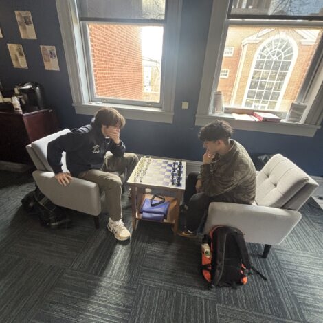Brothers Play Chess