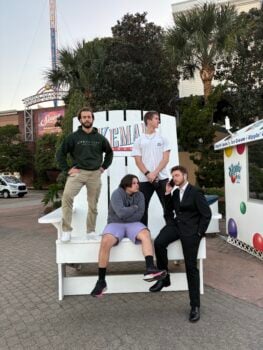 Brothers on a trip to texas
