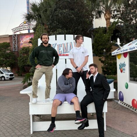 Brothers on a trip to texas