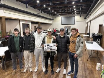 Beta Rho Brothers Lend a Hand to Local Kiwanis Club