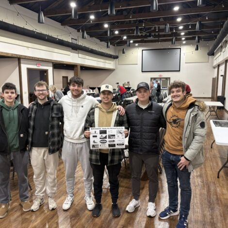 Beta Rho Brothers Lend a Hand to Local Kiwanis Club