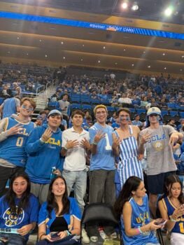 UCLA Nexus at the USC vs. UCLA Basketball Game