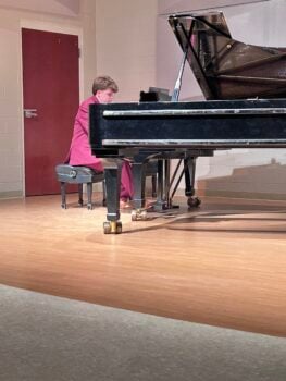 Brothers Show Out for Tillotson Junior Recital