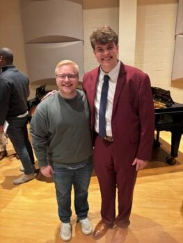 Brothers Show Out for Tillotson Junior Recital