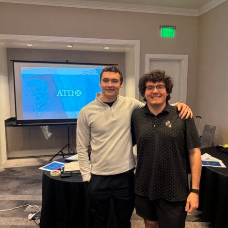 Zeta Alpha Brothers attend ATO Exchange