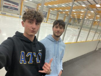 Brotherhood ice skating