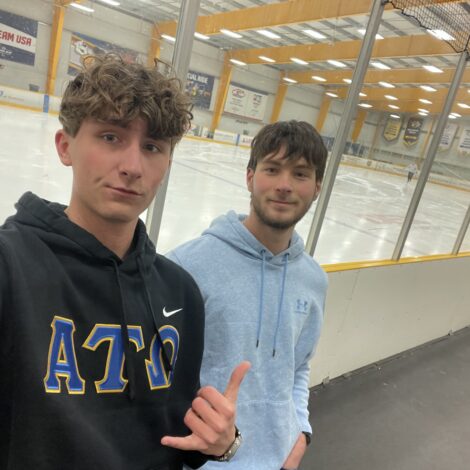 Brotherhood ice skating