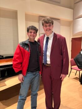 Brothers Show Out for Tillotson Junior Recital