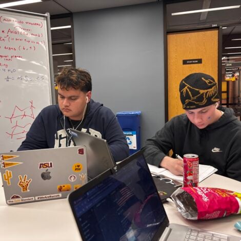 Pledges study time