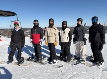 Brothers visit Mount Brighton