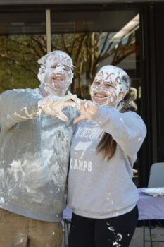 Brother Thomson gets Pied!