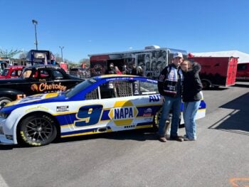 Brother Thompson at NASCAR