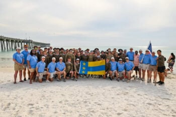 Kappa Beta Finishes Walkhard