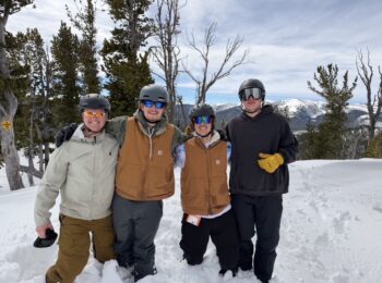 Snowboarding trip