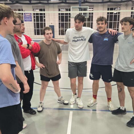 Volleyball Huddle