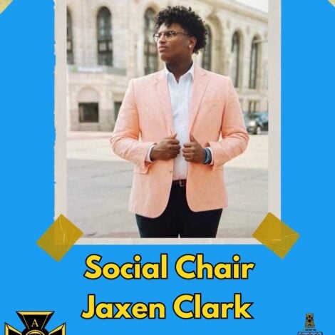 Jaxen Clark becomes social chair of the ATO Kappa Lambda Chapter