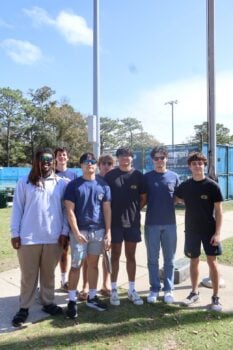 Brothers Compete at Kappa Delta's Pickleball Tournment