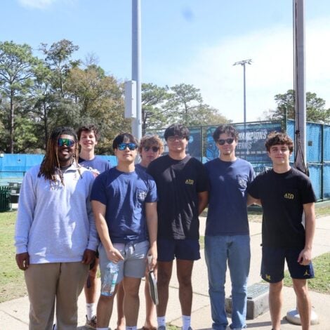 Brothers Compete at Kappa Delta's Pickleball Tournment