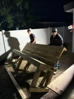 New bench!