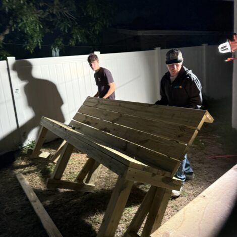 New bench!