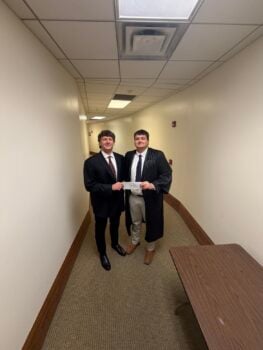 Brother Accepted into Mortar Board
