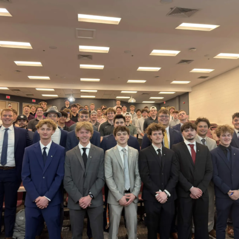 Spring Pledge Pinning Ceremony