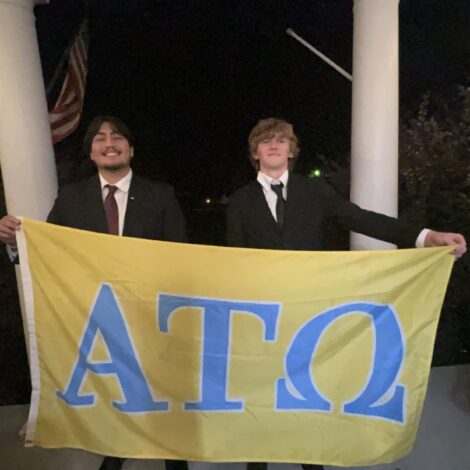 Congratulations to our 2 new Initiated brothers