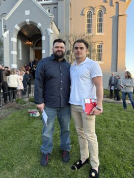 Brother Matzus-Chapman wins two awards at the College Honors Convocation