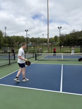 Alpha Pi hosts annual philanthropy pickleball tournament