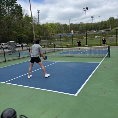 Alpha Pi hosts annual philanthropy pickleball tournament