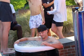 Brother Finishes Field Challenge