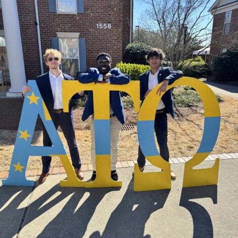 Brothers enjoying time together after a successful week of events